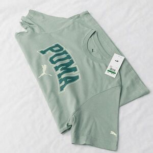 Puma Green Short Sleeve Tee